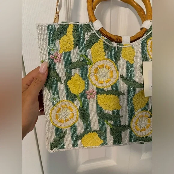 NWT Sol Mer Crossbody Beaded Bag - Picture 6 of 11